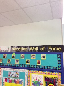 Vocation Wall of Fame
